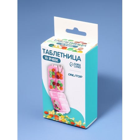Tabertye 10 Seek 9.5*6*3cm pink to/Cor OT-3