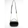 Bag Cross-Body Women's, genuine leather, Ludor black, 20x8x12 cm