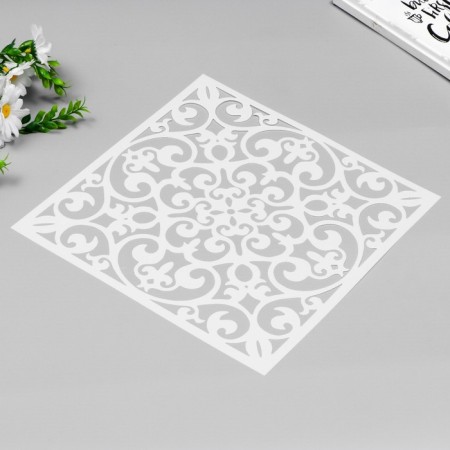 Tables Plastic "Royal Pattering" 30x30 cm-1