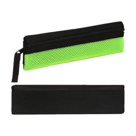 Penal soft, 1 compartment, 60 x 195 mm, flat, PMP 03-73 with a notebook for a notebook, black 57435