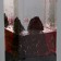 Lava-lamp "Volcano" LED from 3haa USB batteries Red 7.5x7.5x23cm