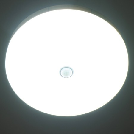 Lamp with a gell motion sensor LED 12W white 22x22x4 cm-2