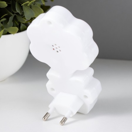 Nightlight "Flower" LED MIX (220V) 2x6x11 cm Risalux-4