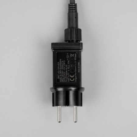 Garland "Clip-Light" 5 threads of 20 m, IP44, UMS, dark thread, 665 LED, white glow, flicker, 24 V-3