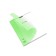 Aunt 48 sheets in the Erichkrause Coverpro Neon Classica, a plastic cover, an offset unit, whiteness is 100%, green