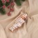 Jewelry decoration "Nutcracker" (set 2 pcs) 14x3 cm, gold