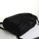 A bag for shoes is large on the screed, the color is black