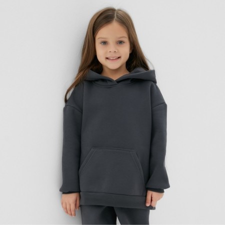 Children's costume with the basis (pillars, trousers) KAFTAN R.36 (134-140), gray-1