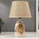 Highway lamp 16238/1wt E14 40W beige-gold 22x22x34 cm Risalux