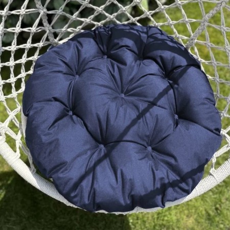 Villy swing pillow, diameter 60 cm, blue color-2