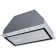 Exposure Maunfeld Urania 53, built -in, 1250 m3/h, 4 speeds, 53.8 cm, silver