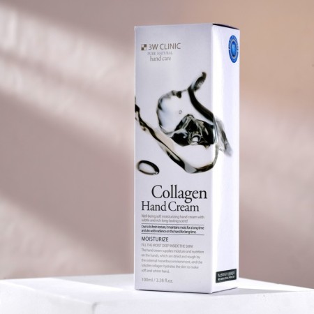 Moisturizing hand cream with a collagen 3W Clinic Moisturizing Collagen Hand Cream, 100 ml-1
