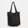 Permanent folding bag on 2 wheels, on the button, the color is black