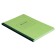 Book of accounting, 96 sheets, cardboard cover 7B, offset block, cell, green color (imitation)