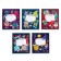 Notebook of 12 sheets in the Erichkrause "Monsters" cage, covered cardboard, OFSET block, mix