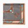 Women's scarf minku 70*70 cm, brown