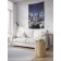 Decorative panel with photo printing "City of modernity", vertical, size 150x200 cm