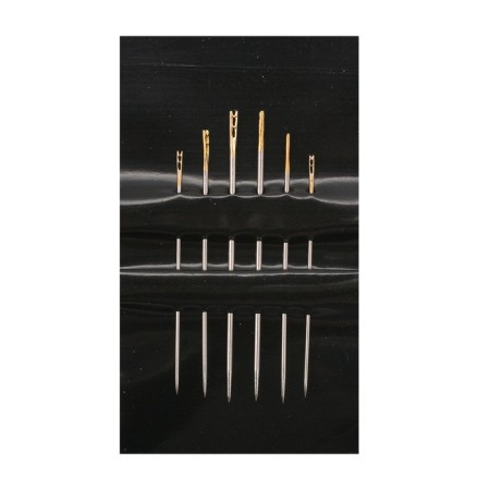 Needles with a simplified pace, No. 4/8, 6 pcs. packaged-1