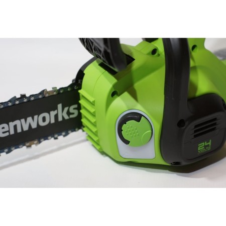 DREAL DREE BATCOMAL GREENWORKS G24CS25, without battery/ZU, 24 V, tire 25 cm, groove 1.1 mm-9