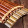 Souvenir musical instrument "Flute Pan" 21x13x2 cm, mix,