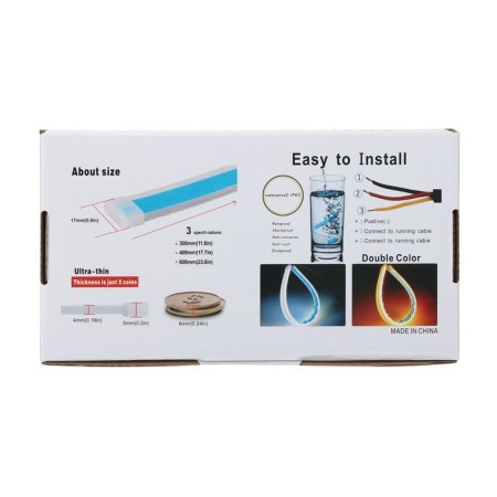 LED tape with a turn signal 12 V, 10 W, 30 cm, set 2 pcs-8