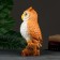 Piggy bank "Eagle" brown