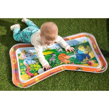 Aquacrice inflatable developing water rug "Africa", 65x50 cm.-2