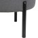Pouffer "Charlie 3", 400 × 400 × 450 mm, artificial wool Cardif 20, dark gray color