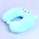 The headrest "Bear", with a mask for sleeping, the color of the blue