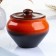 A hot “classic” pot with a dark lid, 0.9l