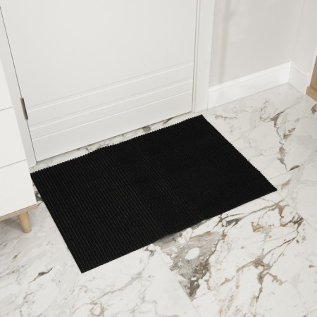Coating carpet bristle "grass", 60 × 90 cm, black color-6