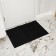 Coating carpet bristle "grass", 60 × 90 cm, black color