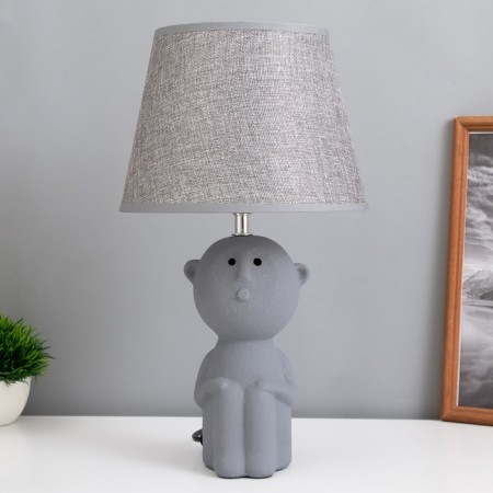 Table lamp "Inc" 1x40W E14 gray 22x22x39cm-2
