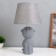 Table lamp "Inc" 1x40W E14 gray 22x22x39cm