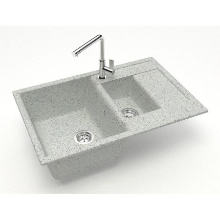 Kitchen is a kitchen from Zett Lab. 210/q10, 755x500x218 mm, matte, mortise, light gray