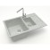 Kitchen is a kitchen from Zett Lab. 210/q10, 755x500x218 mm, matte, mortise, light gray