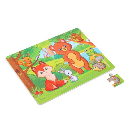 Great puzzle "Forest", 30 elements-2