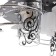 Economic Service chandelier with PDU 41007/3 3x40W E27, backlight LED Black 49x49x17 cm