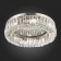 Ceiling Ceiling ST LUCE. SL1226.102.08. Rifrazio. 8x40 W, E14, 61.5x61.5x15 cm, Nickel color