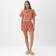 Female pajamas (shirt and shorts) KAFTAN "strip" R.48-50, coral