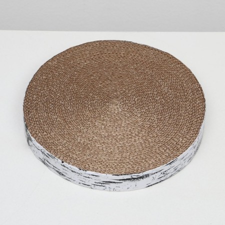 Corpushes "Pigzon" High Round "Birch Birch", with impregnation, 28 x 4 cm-2
