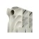 Aluminum radiator Rommer Plus, 500 x 96 mm, 4 sections