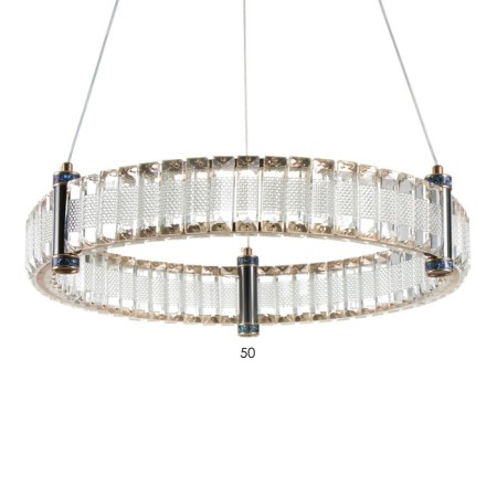Lamp "Murano" LED 108W 3000-6000k gold 49x49x9cm-10