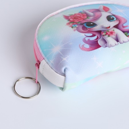 Monetnik's wallet with a zipper, color mix-3