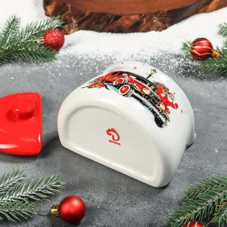 Solonka Dolyana Happy New Year, 600 ml, 14 × 10 × 14 cm-5