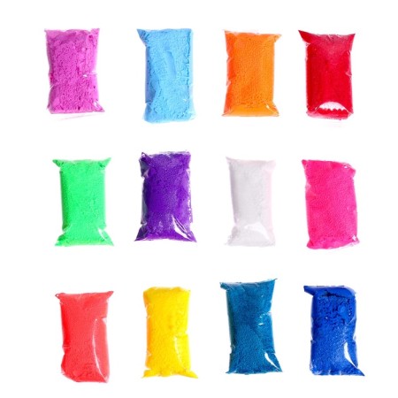 A set of light jumping plasticine, 12 colors, mix-4