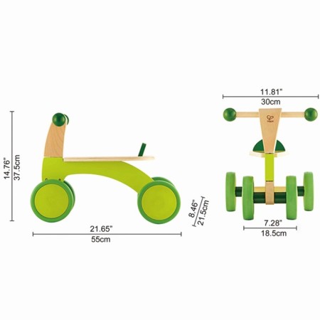 Rally scooter, green-1