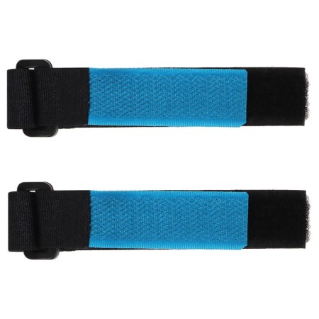 Velcro clamp skiing, black color-1