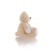 Soft toy Gulliver Bear "curly" beige color, 40 cm