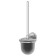 Holder with a toilet ruff with a lid, matte crystal, chrome, fbs